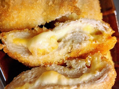 卵不使用。豚薄切り肉でミルフィーユカツ